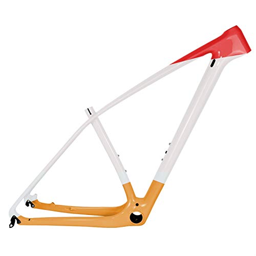PPLAS T1000 Ful MTB Frame 27.5er 29er Ultralight Mountain Bike Carbon Frame PF30 Tamaño 15/17/19/21" (Color : Mint Green Glossy, Size : 29er 19inch)