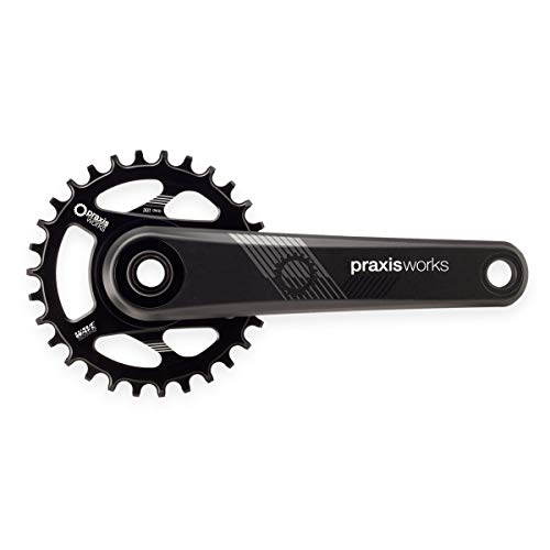 PRAXIS BIELAS MTB Cadet M30 Direct Mount 175, Adultos Unisex, Negro, Estandar