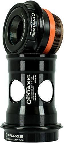 Praxis Negro PEDALIER CONVERSOR 73mm MTB SRAM/ISIS2/GXP CONVBB30/PF30 R-Collet 73-3201R, Adultos Unisex, ESTANDAR