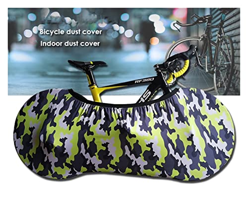 Prima Camuflaje de la bicicleta de estiramiento cubierta de polvo interior 26 "a 29" Mtb Tapa protectora de neumáticos de bicicleta de carretera Accesorios de bicicletas para bicicletas de montaña, de