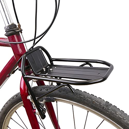 PrimeMatik - Estructura metálica de portaequipajes Delantero para Bicicleta