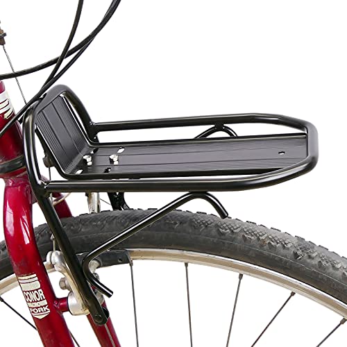 PrimeMatik - Estructura metálica de portaequipajes Delantero para Bicicleta