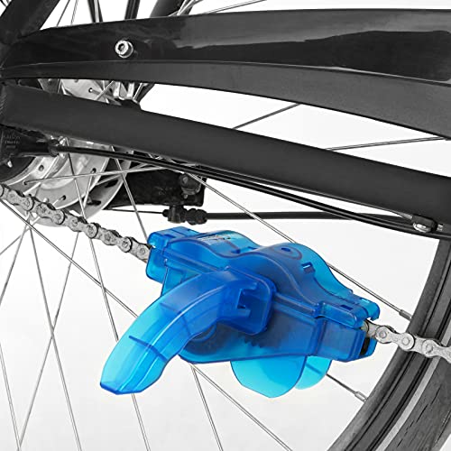 PrimeMatik - Limpiador y lubricador Cadena Bicicleta Herramienta de Limpieza de Bici