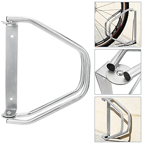 PrimeMatik - Soporte para aparcar Bicicletas en Pared Aparcamiento orientable para 1 Bici