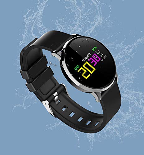 PRIXTON AT802 - Pulsera de Actividad con Pulsómetro, Pantalla a Color, Bluetooth 4.0, Modo Multideporte, Monitor del Sueño