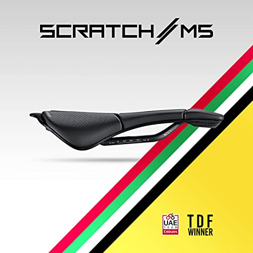 Prologo Sillín de Carretera Unisex Scratch M5 CPC Nack, Negro, 140 mm