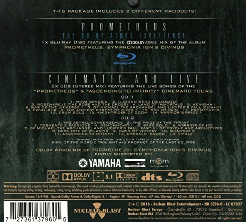 Prometheus: The Dolby Atmos Experience + Cinematic And Live
