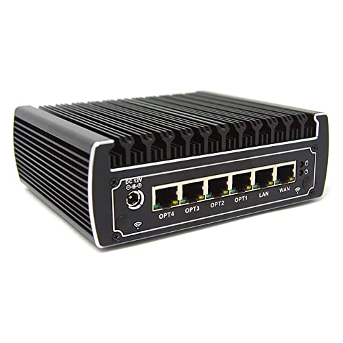 Protectli Vault 6 Port, Firewall Micro Appliance/Mini PC - Intel Dual Core i5, AES-NI, Sin RAM/Sin SSD