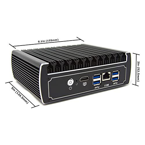 Protectli Vault 6 Port, Firewall Micro Appliance/Mini PC - Intel Dual Core i5, AES-NI, Sin RAM/Sin SSD