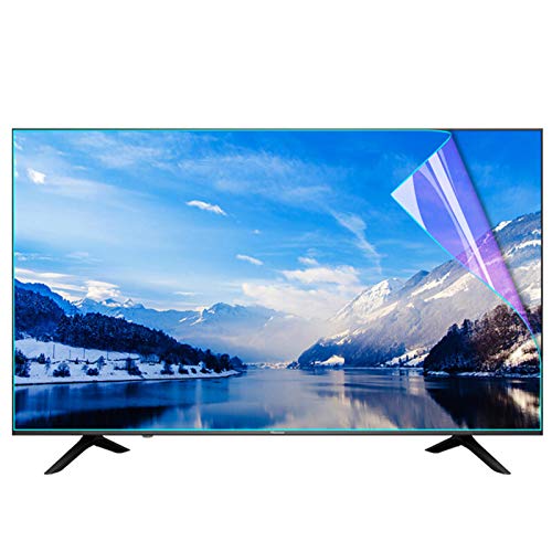 Protector De Pantalla De Luz Azul para TV, Filtro Que Bloquea La Luz Ultravioleta Y Azul De 380 A 495 NM, para TV De 32 A 75 Pulgadas (Pantalla Medida En Diagonal),46" 1017 * 570mm