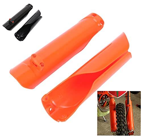 Protector de protección para horquilla delantera para motocicleta K.T.M EX EC MC TE TC FC EXC-F SX XC XCF-W SX-F XC-F 85 250 300 350 450 500 500 501 Moto - Naranja