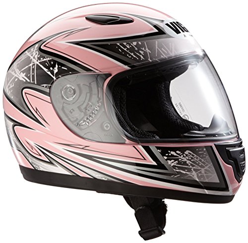 Protectwear Casco de moto de los niños color de rosa SA03-PK Tamaño 3XS (juventud S) 48/49 cm