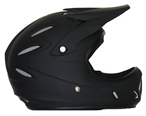 Protectwear Casco Downhill, BMX FH-40 negro-mate Tamaño 2XS (juventud L)