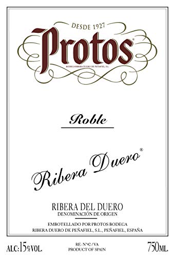 Protos Roble, Estuche Vino Tinto, Ribera del Duero, 2 botellas 75cl