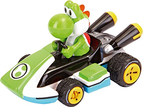 Pull&Speed Pull & Speed 15813010, Nintendo Kart 8, 3 Vehículos (Mario, Luigi y Yoshi), Multicolor (Carrera Toys GmbH