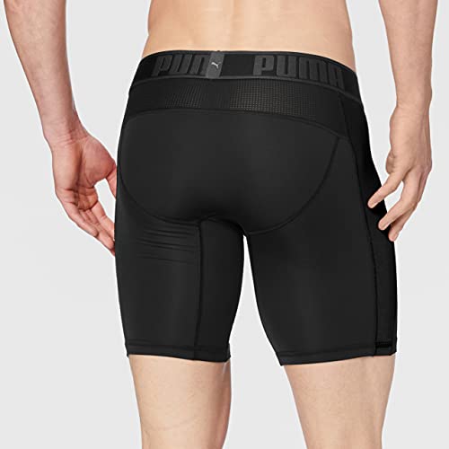 PUMA Active Long Boxer 1p Packed Calzoncillos Largos Deportivo, Hombre, Negro (Black), L