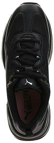 PUMA Cilia Zapatillas, Negro (Black/Silver/Peach Bud), 37.5 EU