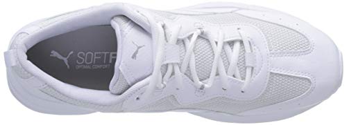 PUMA Cilia, Zapatillas, para Mujer, Blanco (Puma White-Gray Violet-Puma Silver), 39 EU