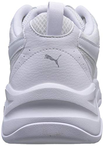 PUMA Cilia, Zapatillas, para Mujer, Blanco (Puma White-Gray Violet-Puma Silver), 39 EU