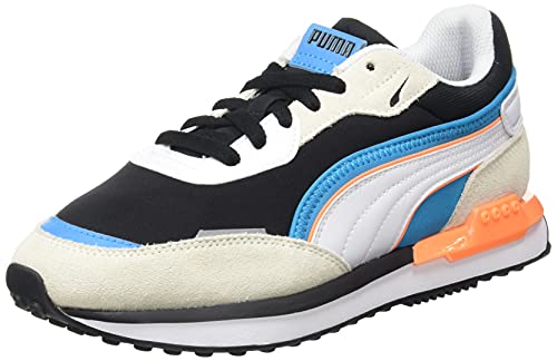 PUMA City Rider, Zapatillas deportivas, para Unisex adulto, Multicolor (Vaporous Gray-Puma Black), 43 EU