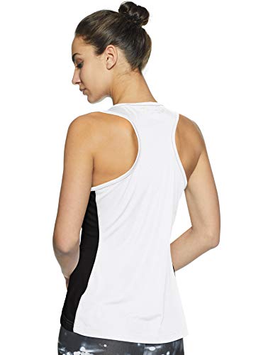 Puma Cross The Line Singlet W Camiseta De Tirantes, Mujer, White Black, M