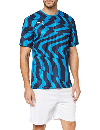 PUMA Cup Jersey Core Maillot, Hombre, Azul (Electric Blue Lemonade White), XL