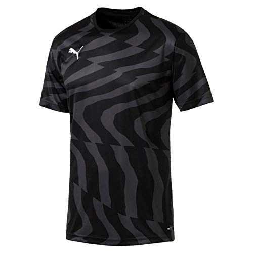 PUMA Cup Jersey Core Maillot, Hombre, Negro Black White, L