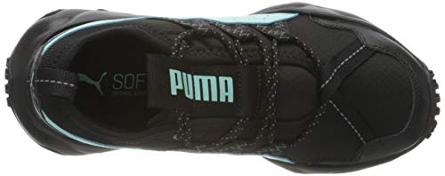 PUMA Ember TRL WN'S, Zapatillas para Correr de Carretera Mujer, Negro Black/Aruba Blue, 37 EU