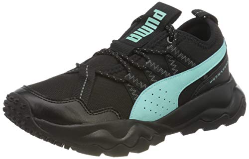 PUMA Ember TRL WN'S, Zapatillas para Correr de Carretera Mujer, Negro Black/Aruba Blue, 37 EU