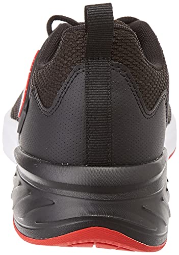 PUMA Erupter, Zapatillas para correr, para Hombre, Negro (Puma Black-Urban Red), 42 EU