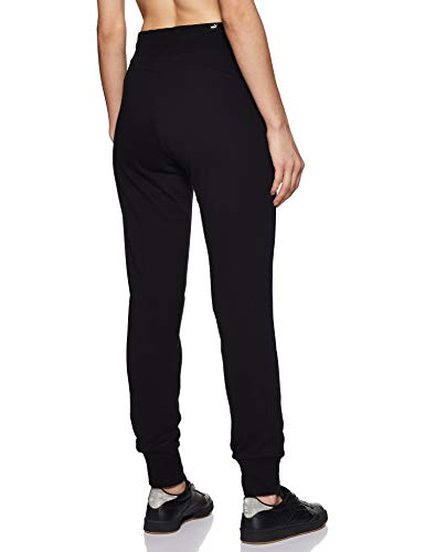 PUMA ESS Sweat Pants TR cl Pants, Mujer, Cotton Black-Cat, S