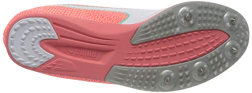 PUMA Evospeed Distance 8 Wn, Zapatillas de Atletismo Mujer, Rosa (Ignite Pink White/Green Glimmer), 38.5 EU