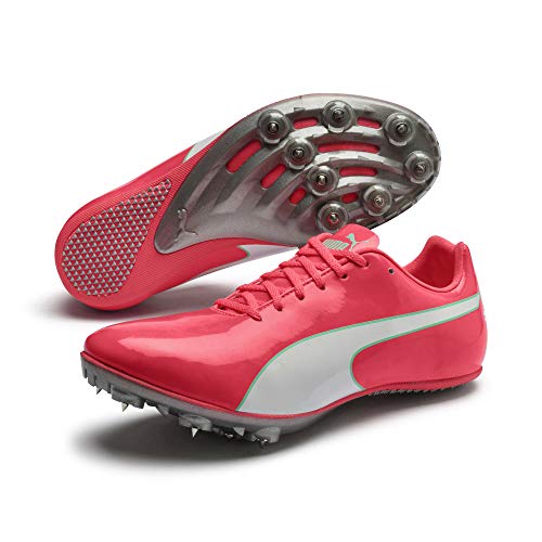 PUMA Evospeed Sprint 10, Zapatillas de Atletismo Unisex Adulto, Rosa (Ignite Pink Silver), 40 EU