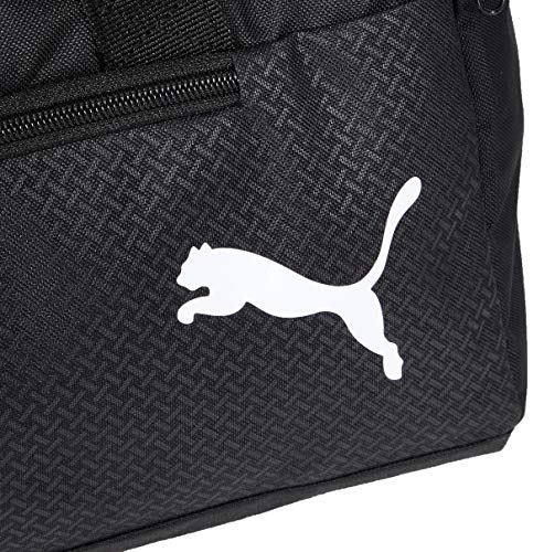 Puma Fundamentals Sports Bag M, Bolso Unisex Adulto, Gris Black, OSFA