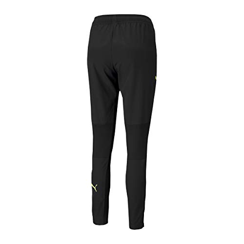 PUMA Individualcup Women Training P Chándal, Mujer, Black-Asphalt-Soft Fluo Yellow, XS