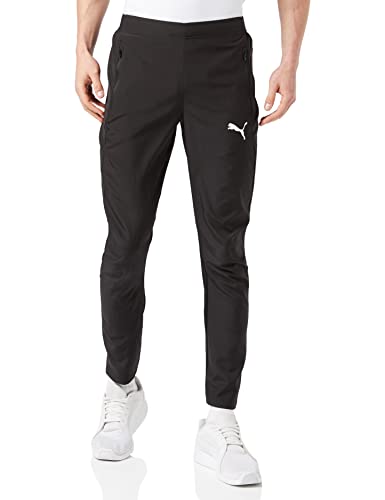 PUMA Liga Sideline Pantalones Hombre, Puma Black-Puma White, M