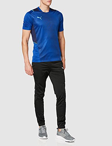 PUMA Liga Sideline Poly Core Pantalón, Hombre, Negro (Negro/Blanco), S