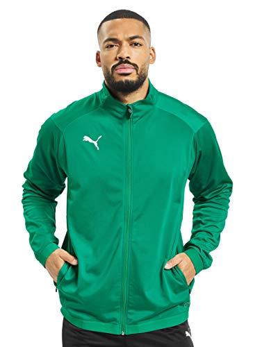 PUMA Liga Training Chaqueta de Entrenamiento, Hombre, XXL, verde (pepper green/white)