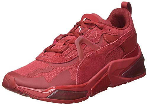 PUMA LQDCELL Optic FM Mono, Zapatillas para Correr de Carretera Hombre, Rojo (Red Dahlia Silver), 40.5 EU