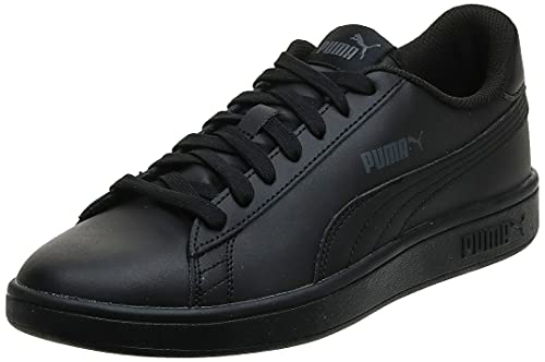 PUMA Smash v2 L, Zapatillas Bajas, para Unisex adulto, Negro (Puma Black-Puma Black), 44.5 EU