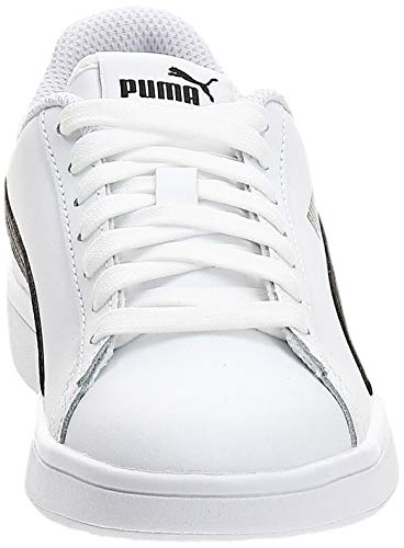 PUMA Smash v2 L, Zapatillas, para Unisex adulto, Blanco (Puma White-Puma Black), 40 EU