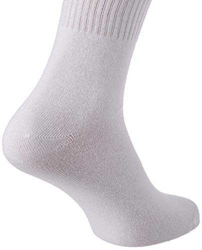 PUMA Sport Crew Lightweight Socks (3 Pack) Calcetines, blanco, 39-42 Unisex Adulto