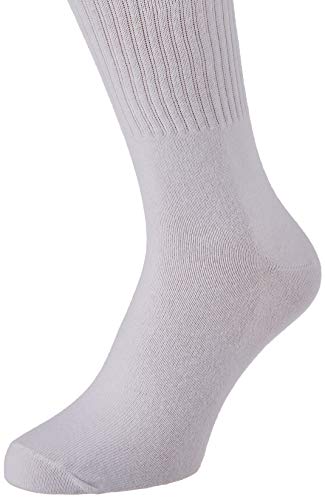 PUMA Sport Crew Lightweight Socks (3 Pack) Calcetines, blanco, 39-42 Unisex Adulto