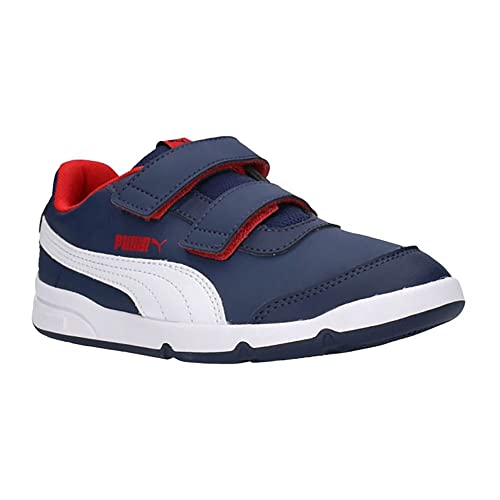 Puma Stepfleex 2 SD V PS, Zapatillas Deportivas, Peacoat-High Ri, 28 EU