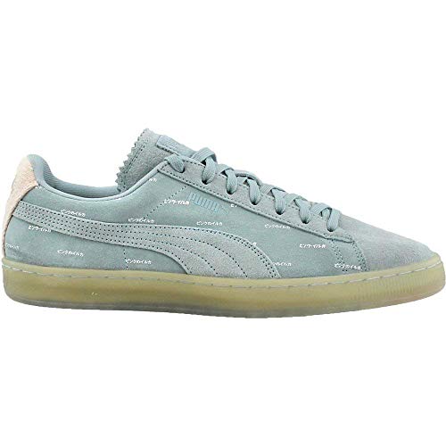 Puma Suede V2 Pink Dolphin Tobillera para hombre, Azul (Azul), 44.5 EU