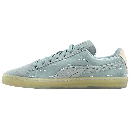 Puma Suede V2 Pink Dolphin Tobillera para hombre, Azul (Azul), 44.5 EU