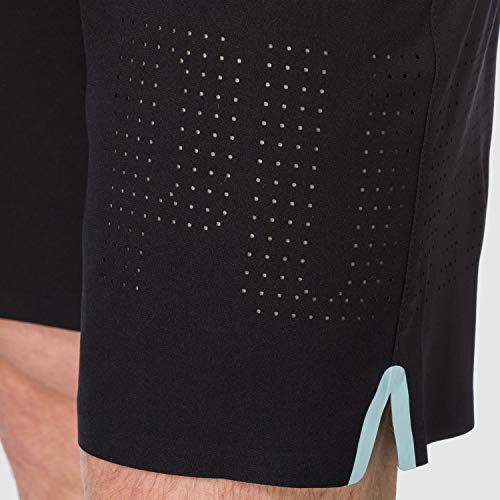 PUMA Swim Men's Laser Cut Long Shorts Bañador, Negro, L para Hombre