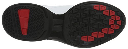 PUMA Tazon 6 FM, Zapatillas Hombre, Blanco White Black Silver, 45 EU