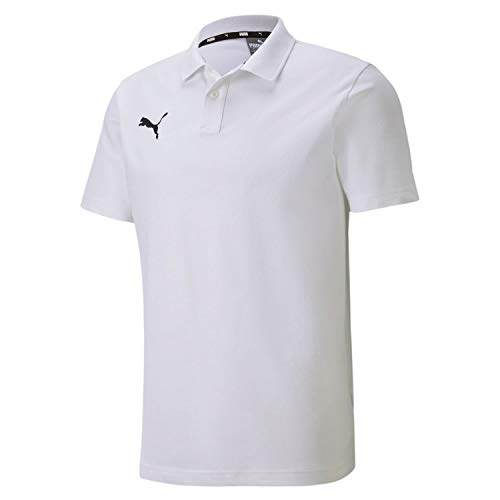 PUMA Teamgoal 23 Casuals Polo Camiseta, Hombre, White, L