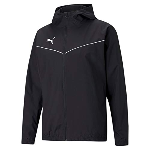 PUMA Teamrise All Weather Jacket Chaqueta De Entrenamiento, Hombre, Black White, L